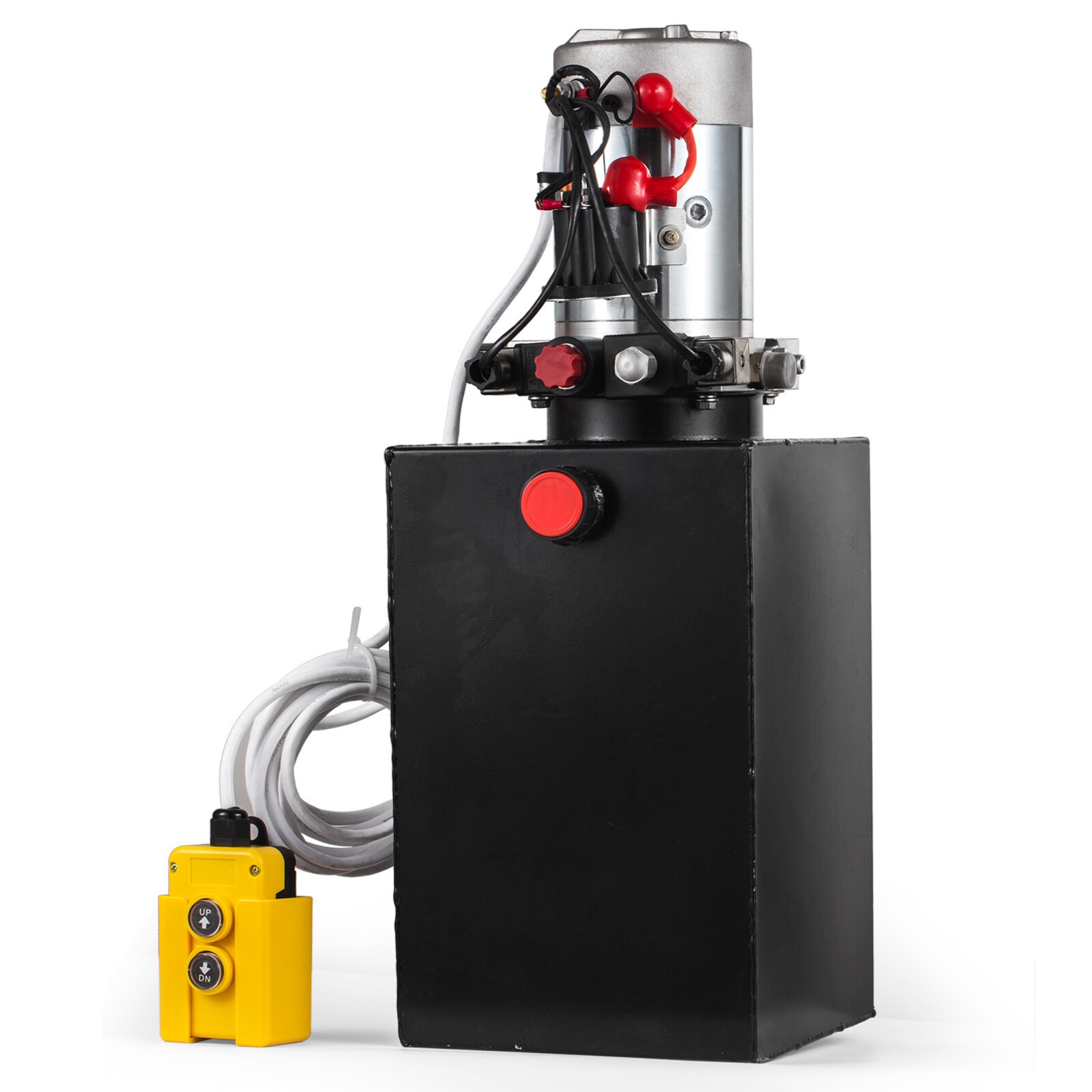 Double Acting Hydraulic Pump Dump Trailer 8 Quart 12V DC Unit Pack Power Unit