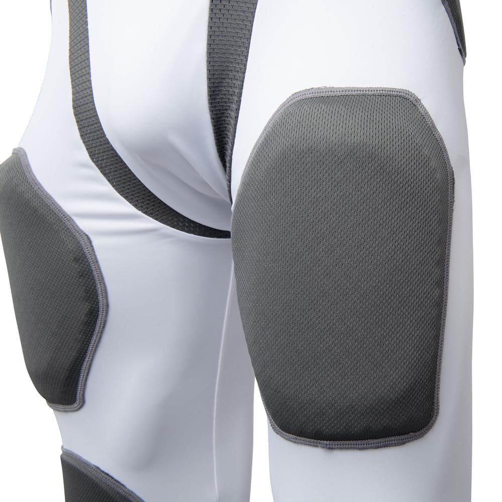 Champro Tri Flex 7 Pad Girdle Small White Flexible Compression Protection Gear