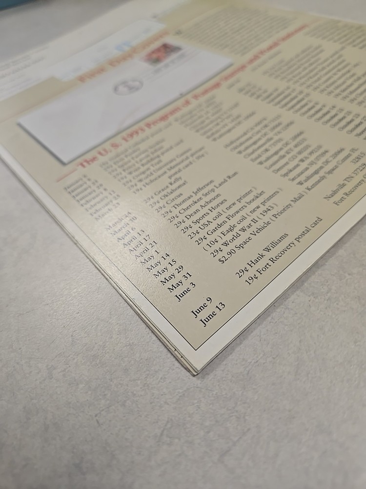 Stamps Etc Direct Mail Catalog November December 1993 USPS