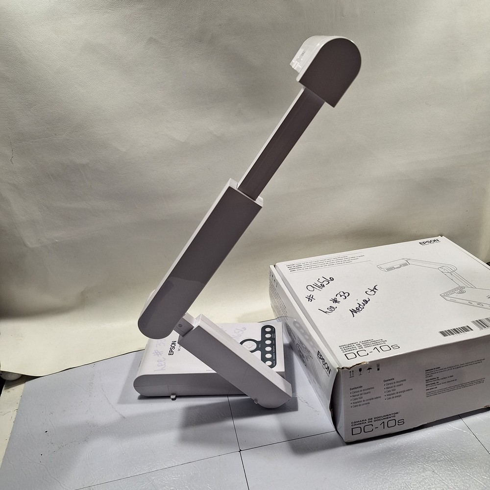 Epson ELPDC10s Document Camera DC-10S No Power Cord