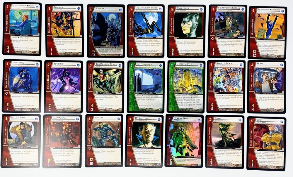 Upper Deck: Vs System Bundle: Starter Deck Batman vs X-Men Loose NM-LP (B)