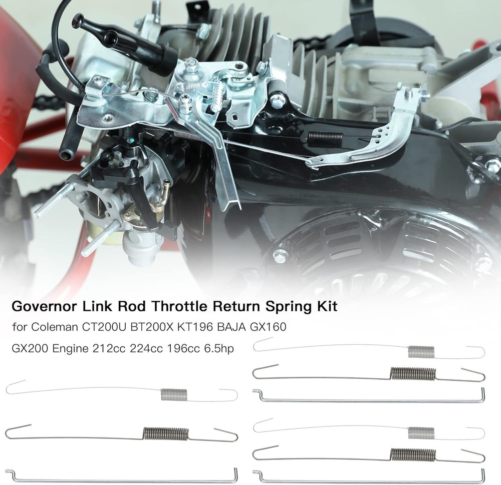 Throttle Return Spring for Predator 212cc 196cc Coleman Speed Conrtol Spring ...