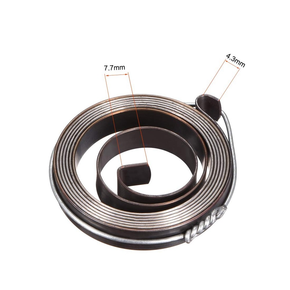 uxcell Drill Press Return Spring, Quill Spring Feed 0.8 x 8 x 1000mm