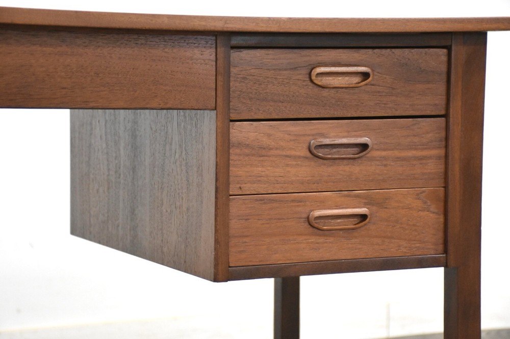 Refinished Danish Modern Teak Desk