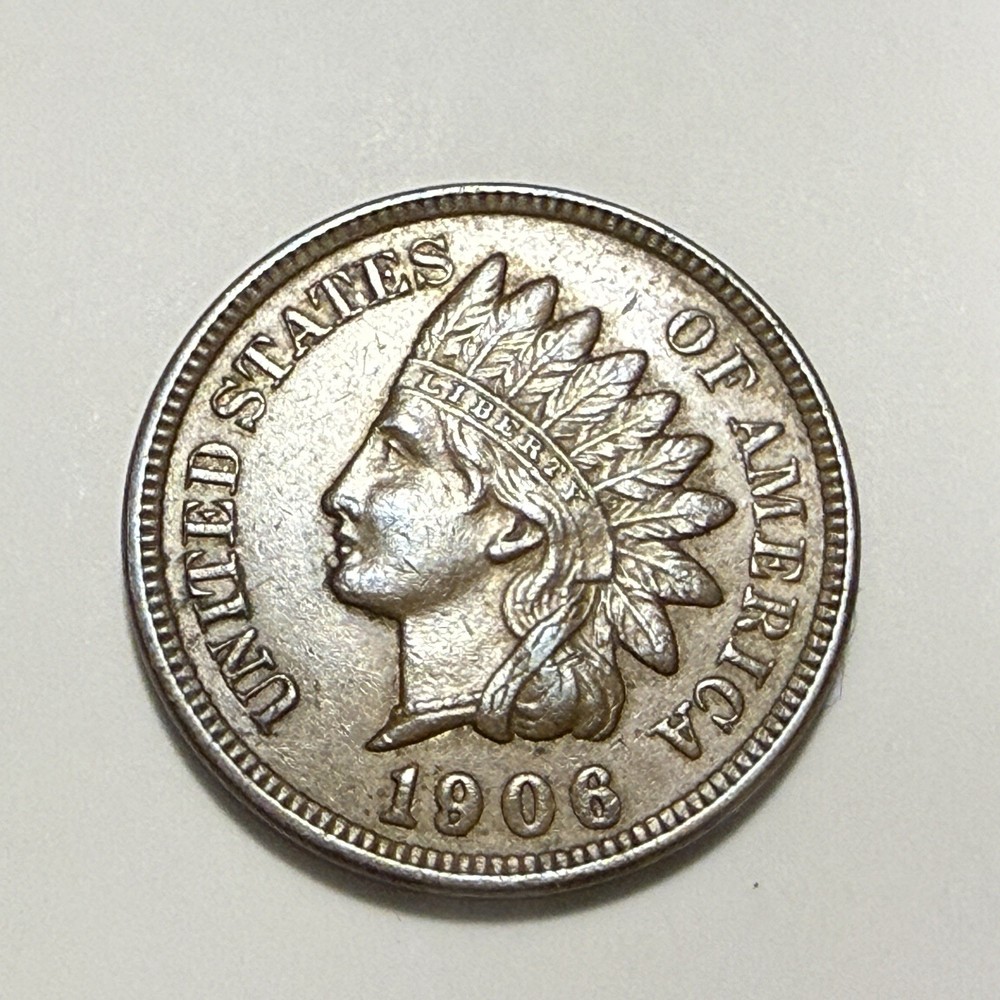 1906 Indian Head Cent - Uncirculated Nice Original Copper