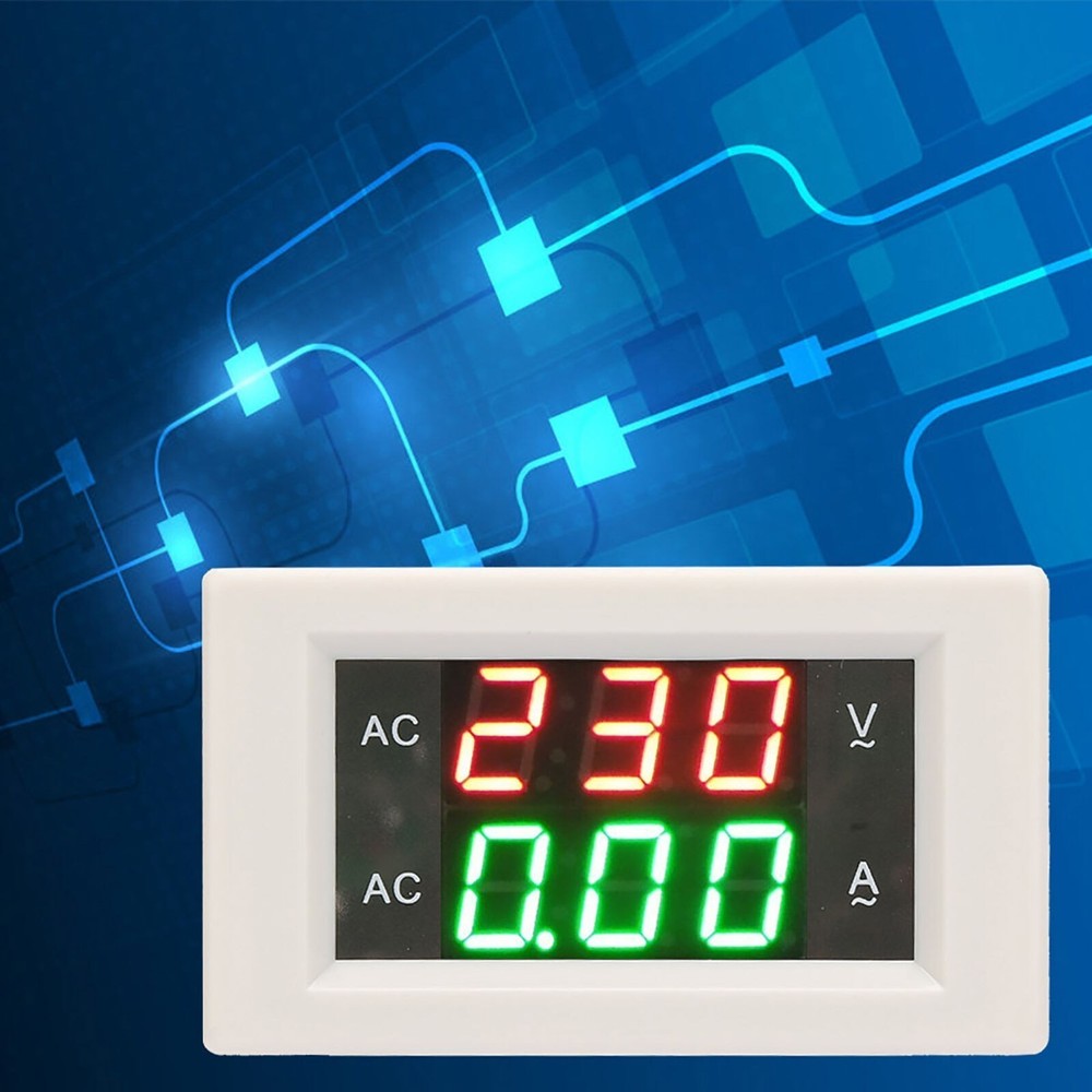 White YB4835VA High Accuracy Sine Current Digital Display Dual Meter