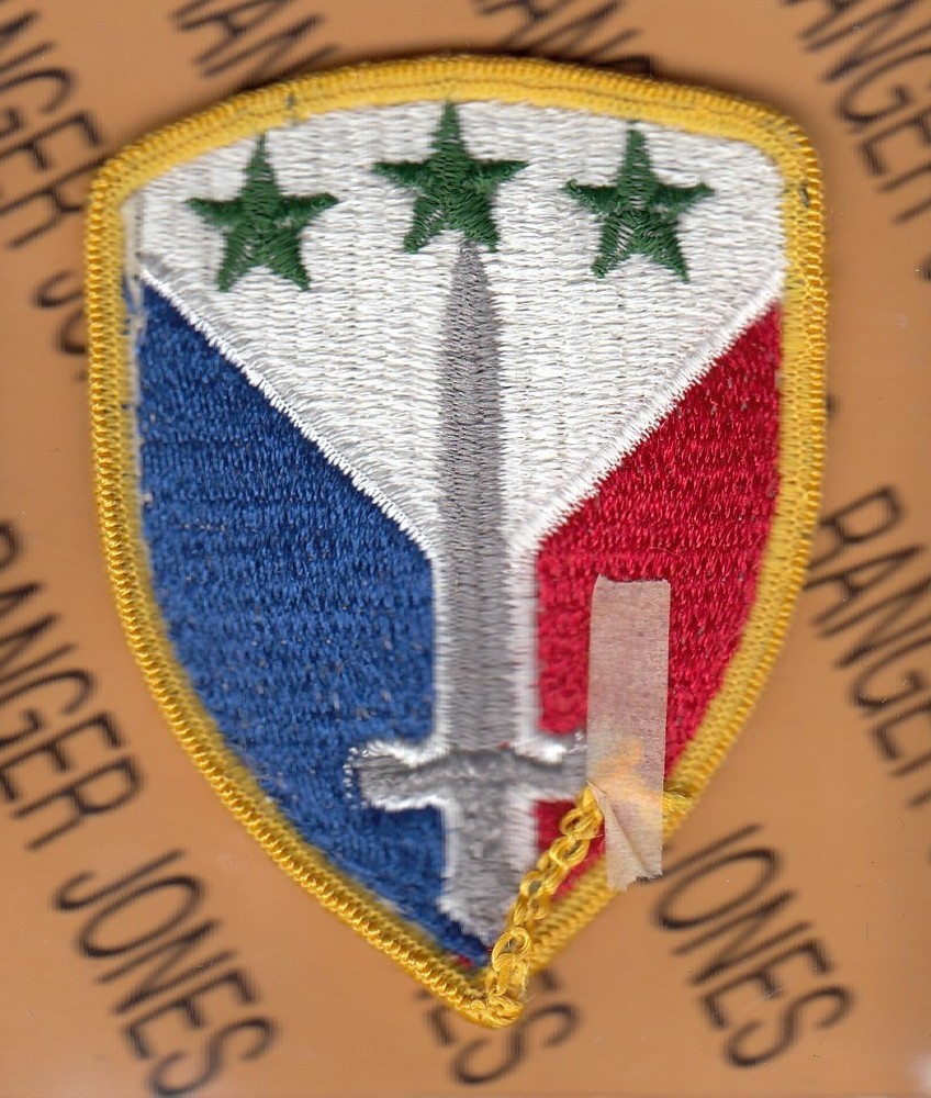 US Army 402nd Support Brigade ~3.25 uniform patch m/e