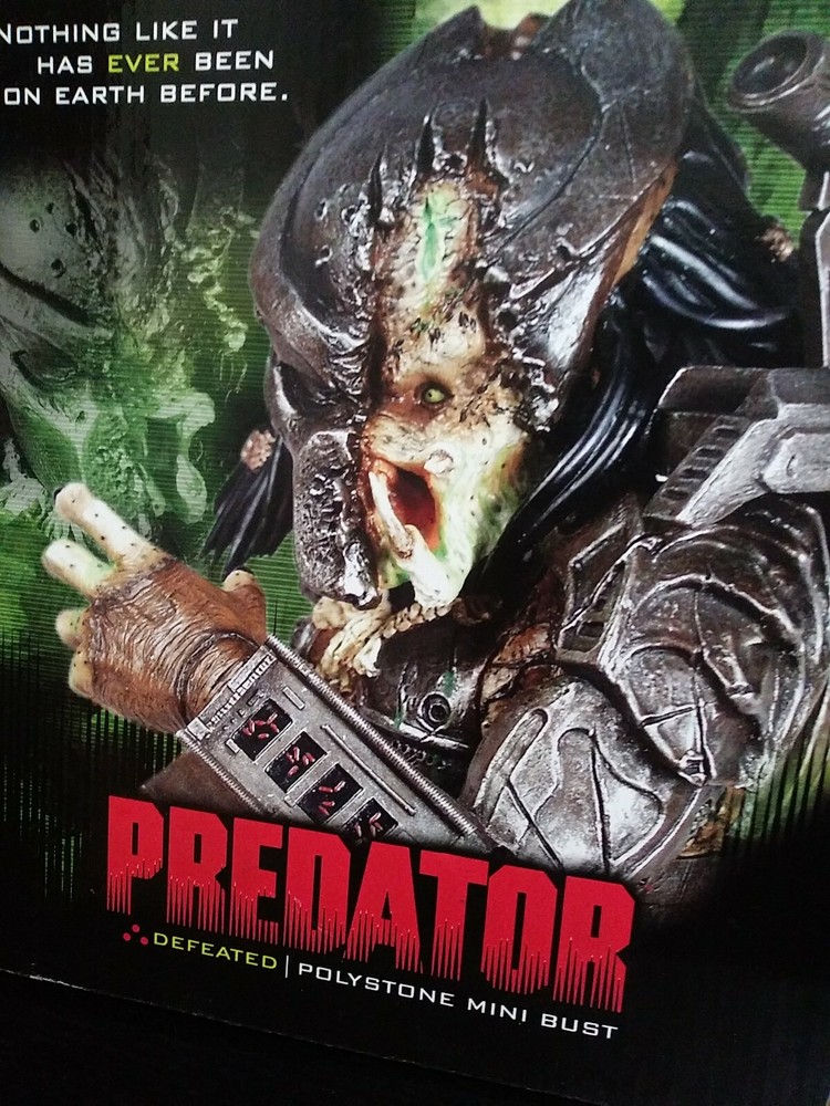 Predator Defeated Polystone Mini Bust Low #281/4000 Palisades NIB