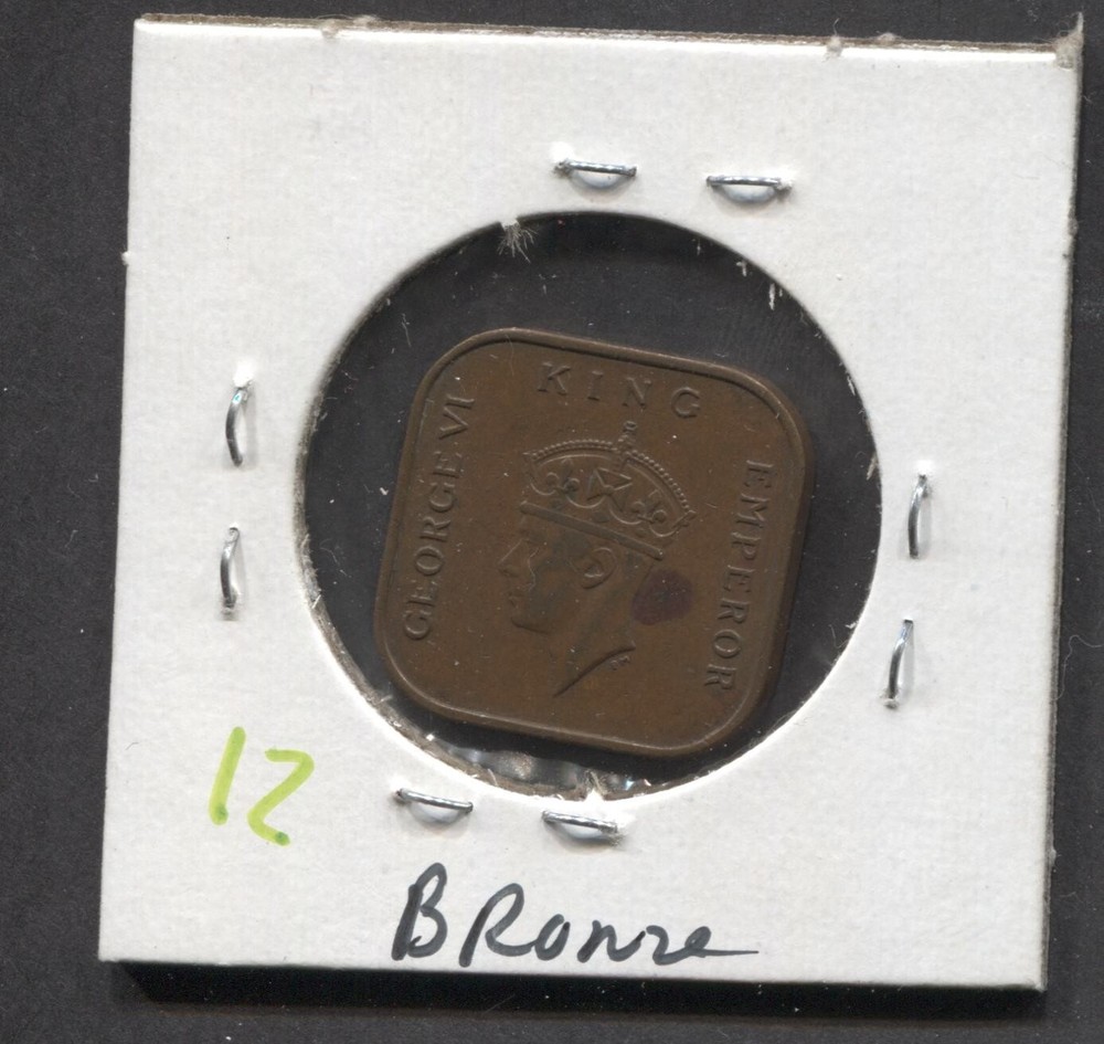 1940- Malaysia-VF+. 1 Cent