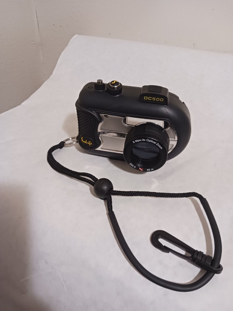 SeaLife DC500 Underwater Camera Case Weatherproof Shell Black