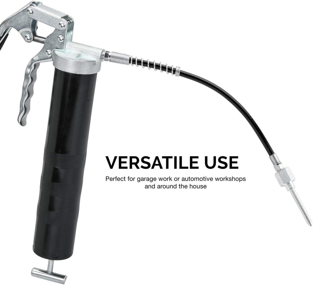 Tooluxe 61077L Multi-Function Grease Gun and Lubrication Accessory Kit