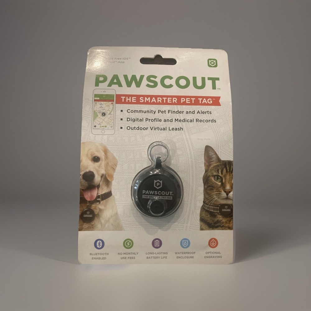 🐈‍⬛🐾🐩Pawscout Pet Finder Tag🦮🐾🐈