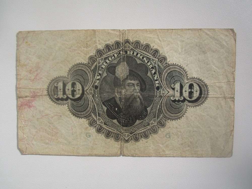 1938 SWEDEN 10 KRONOR