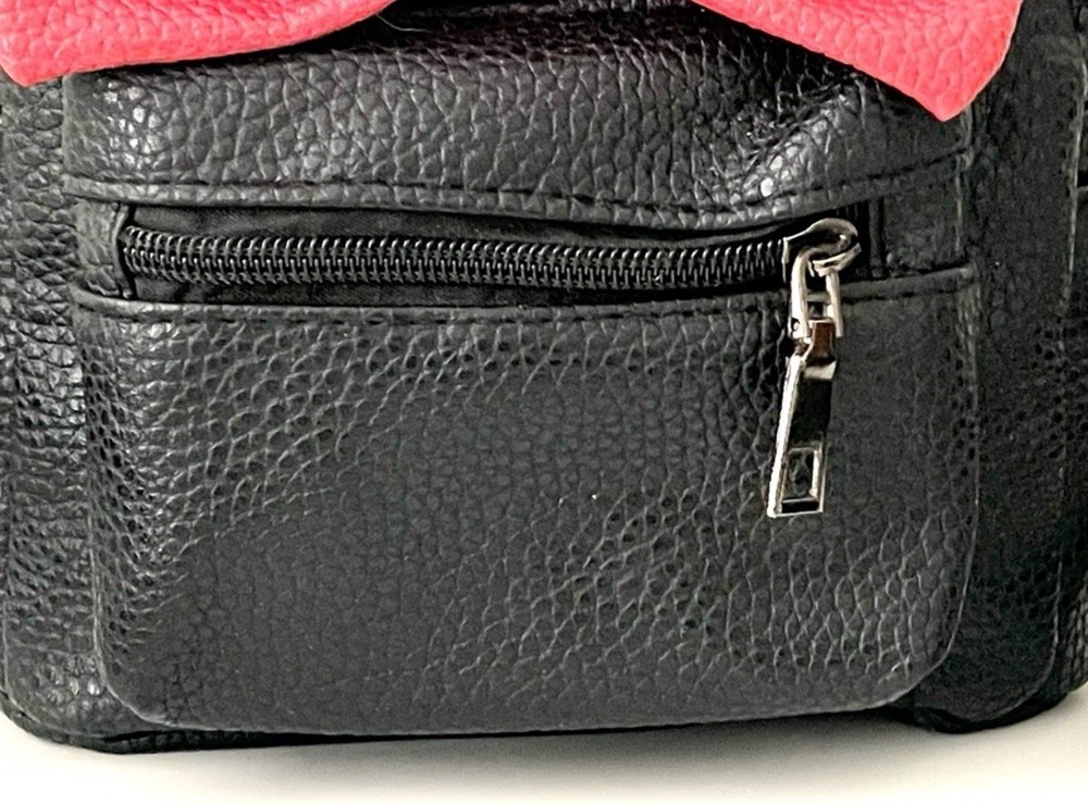 Mickey Mouse Vegan Leather Small Backpack