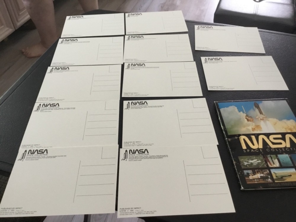 NASA Space Collection Post cards 12 Pack