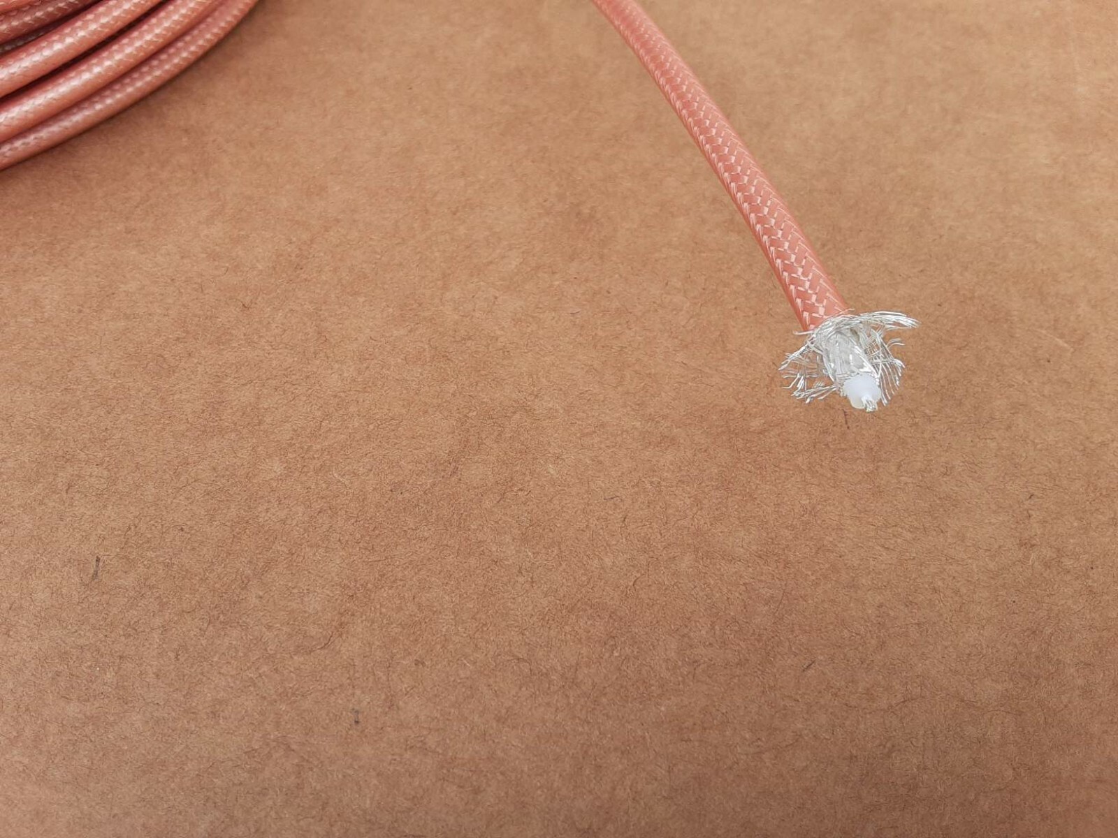 RG-400 Double Shielded Bulk 50 Ohm High Temperature Coax Cable 100 FT