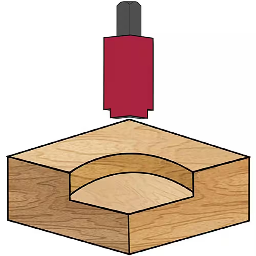 Corner Chisel Is Spring Loaded for Squaring Hinge Recesses