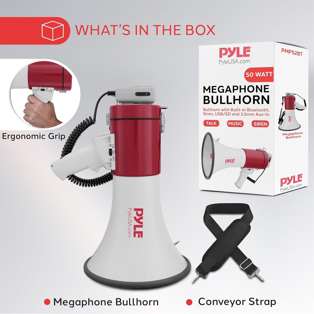 Pyle, Megaphone