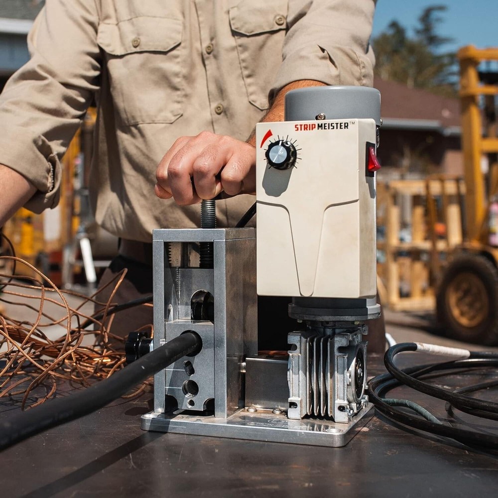StripMeister E350x Wire Stripper Machine - Wire Stripping Machine For Copper ...