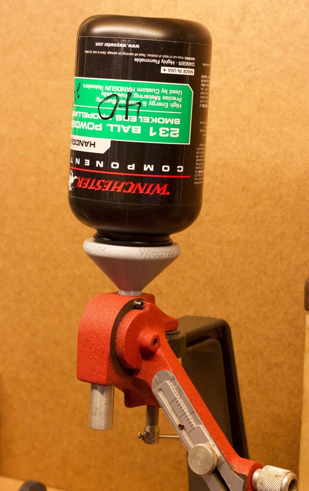 Bottle Adapter for Forster Powder Measures