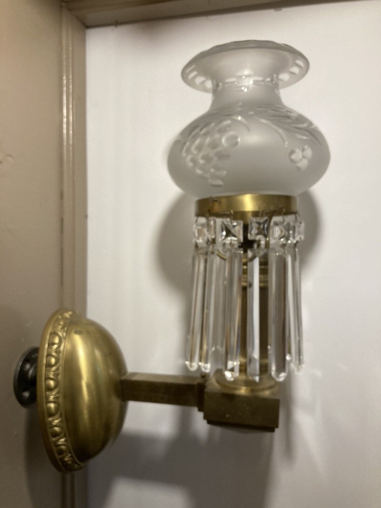 Antique Historic Brass Sconces