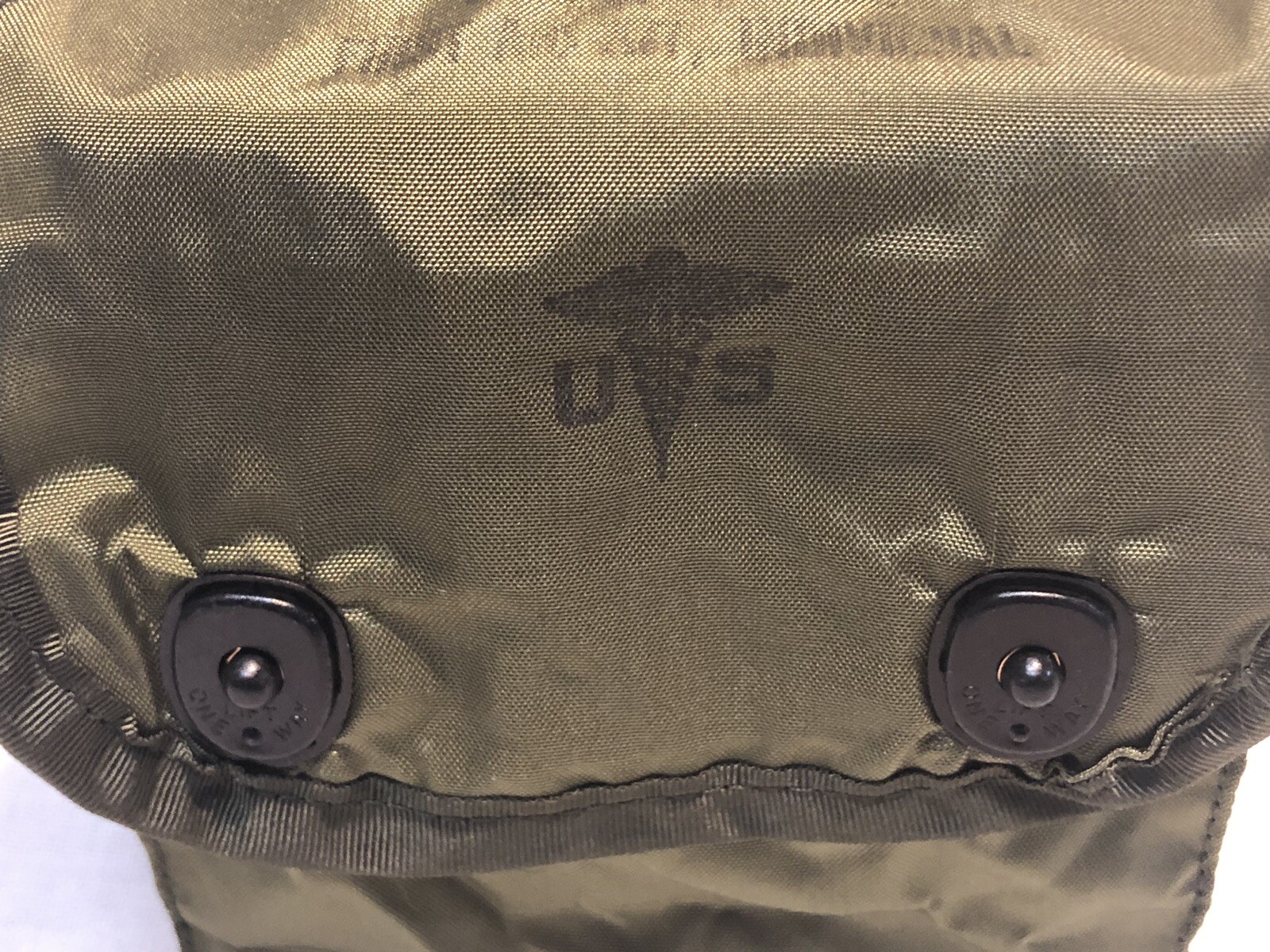 US MILITARY INDIVIDUAL FIRST AID KIT POUCH ONLY IFAK SNAP FLAP & ALICE CLIPS NEW