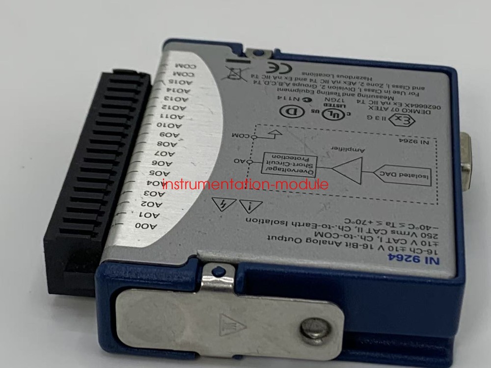 National Instruments NI 9264 cDAQ Analog Output Module with Spring terminals.