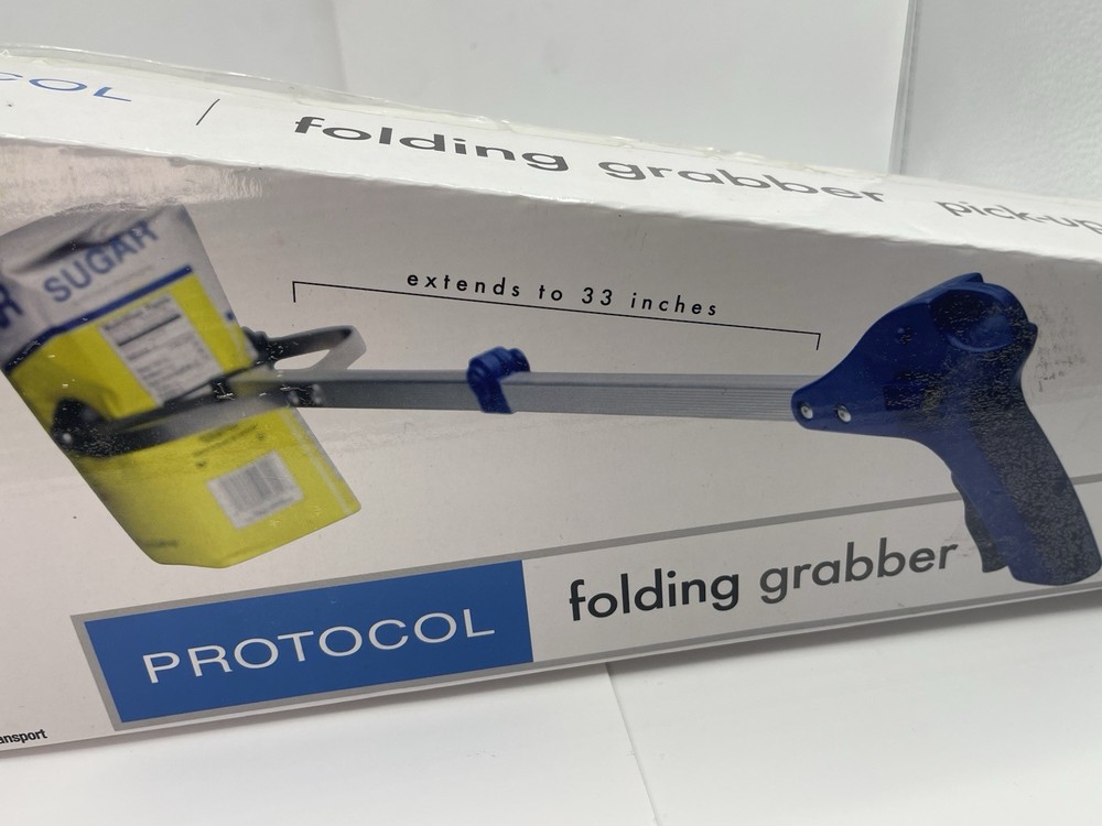 PROTOCOL FOLDING GRABBER PICK-UP TOOL EXTENDS 33"