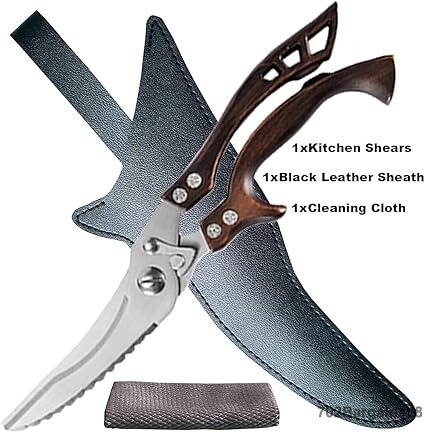 Kitchen Scissors,Kitchen Shears Heavy Duty Dishwasher Safe,A