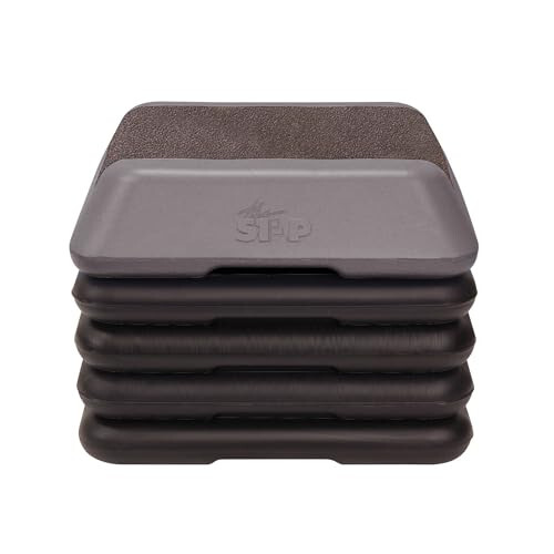 The Step Adjustable High Step Aerobic Platform with 4 Risers, Home Gym Workout E