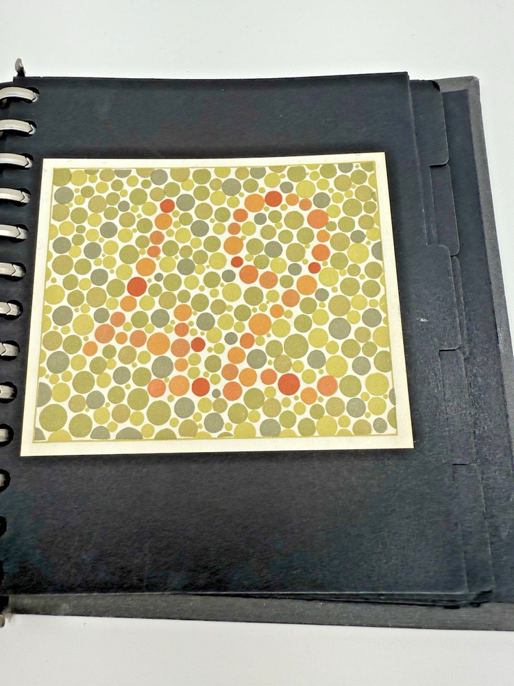 Pseudo-IsoChromatic Plates for Testing Color Perception 1965 Beck