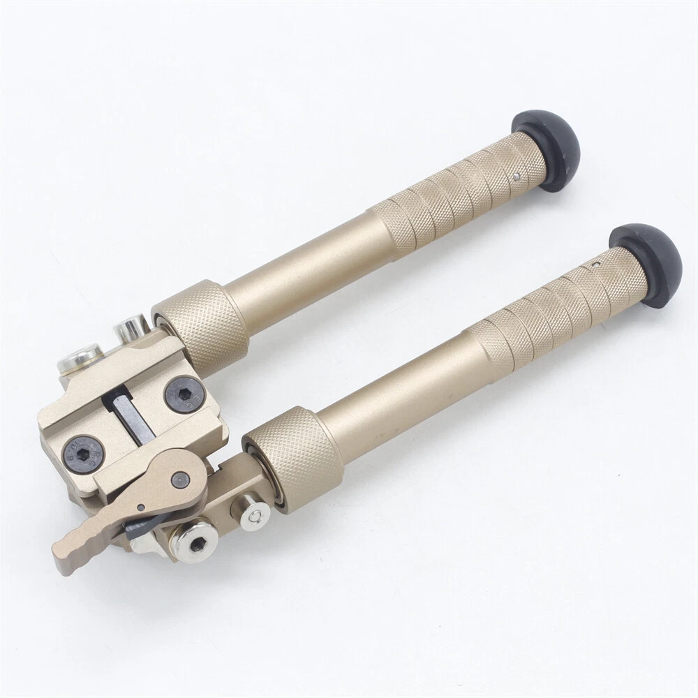 Adjustable 6-9 Inch Rifle Bipod Quick Detach 20mm Picatinny Rail Mount