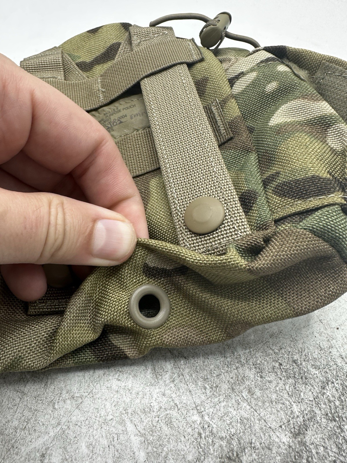 USGI Military MOLLE 1 Quart CANTEEN COVER Carrier Utility Pouch OCP Multicam