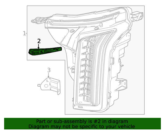 Genuine GM Upper Bracket 42867591