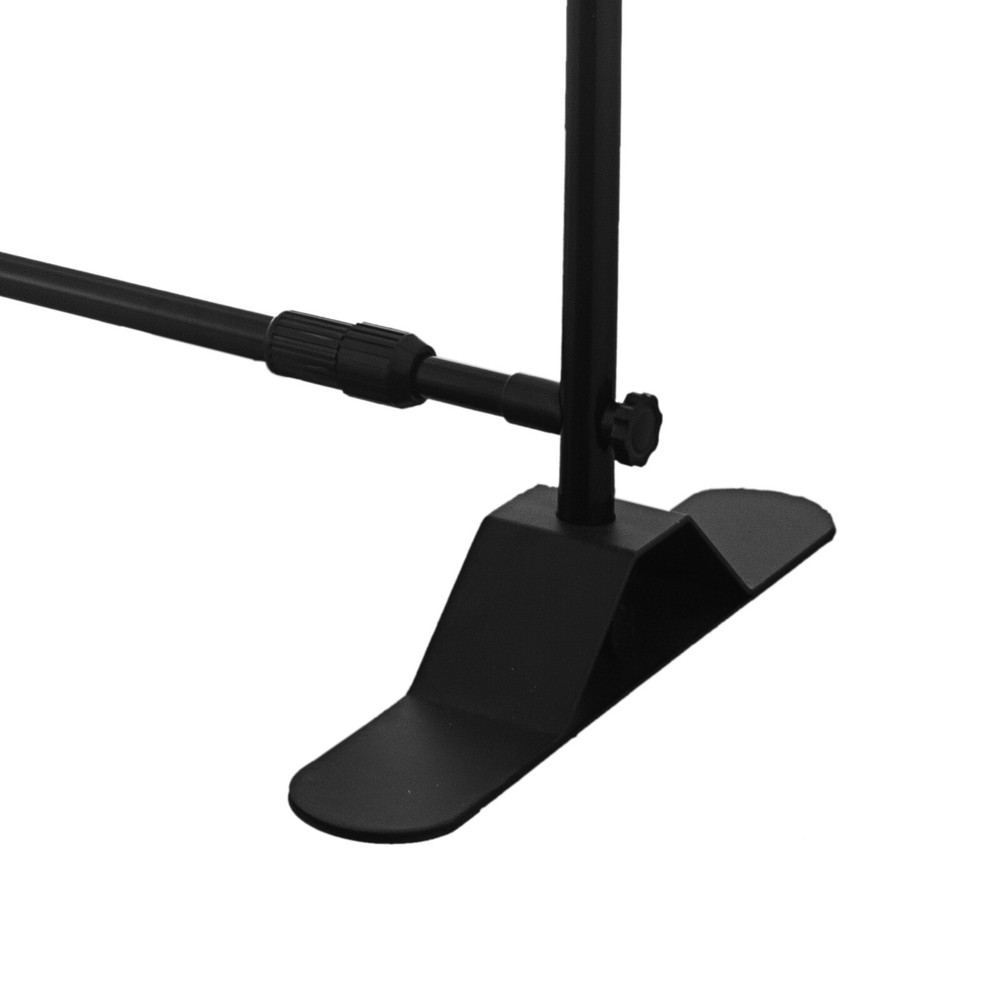 10x8Ft Retractable Banner Stand Step And Repeat Stand Backdrop Banner Adjustable
