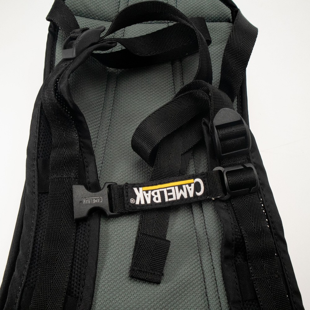 CamelBak Classic Hydration Backpack Gray Rust Hiking Outdoor Pack No Bladder
