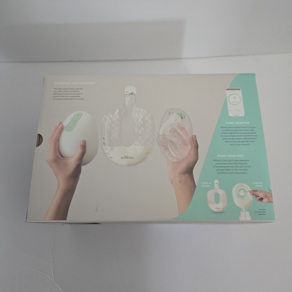 Willow 24mm 3rd Generation Breast Pump - White