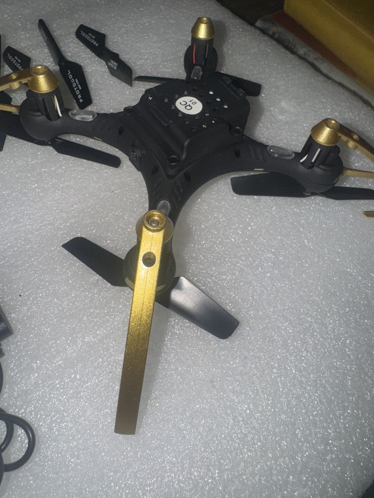Protocol VideoDrone AP Drone with Remote Controller - Black/Gold tested