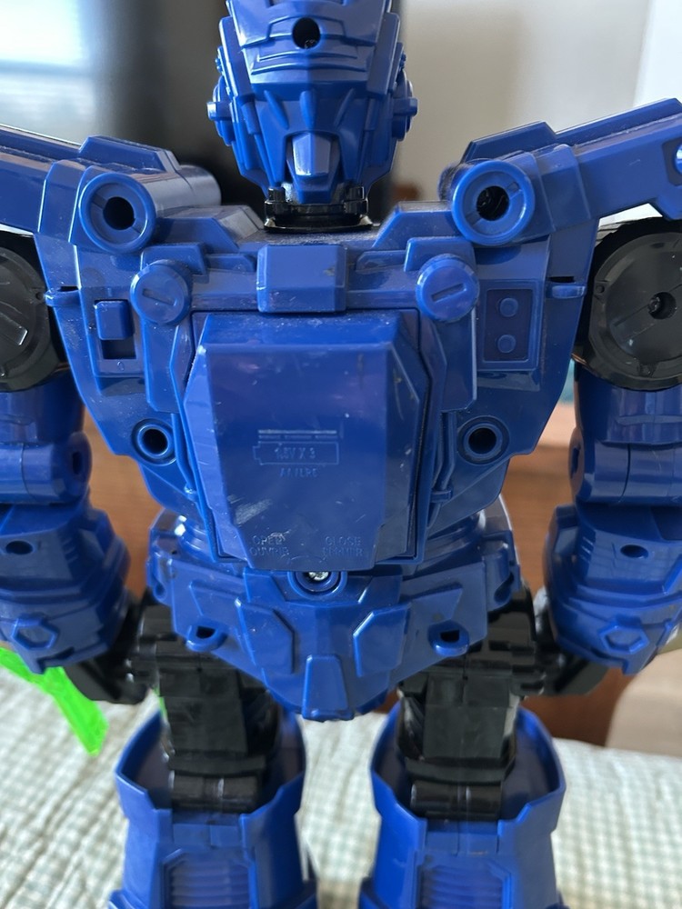 Adventure Force Asteroidbot 14” Walking Talking Robot Lights Sounds Missing Gun