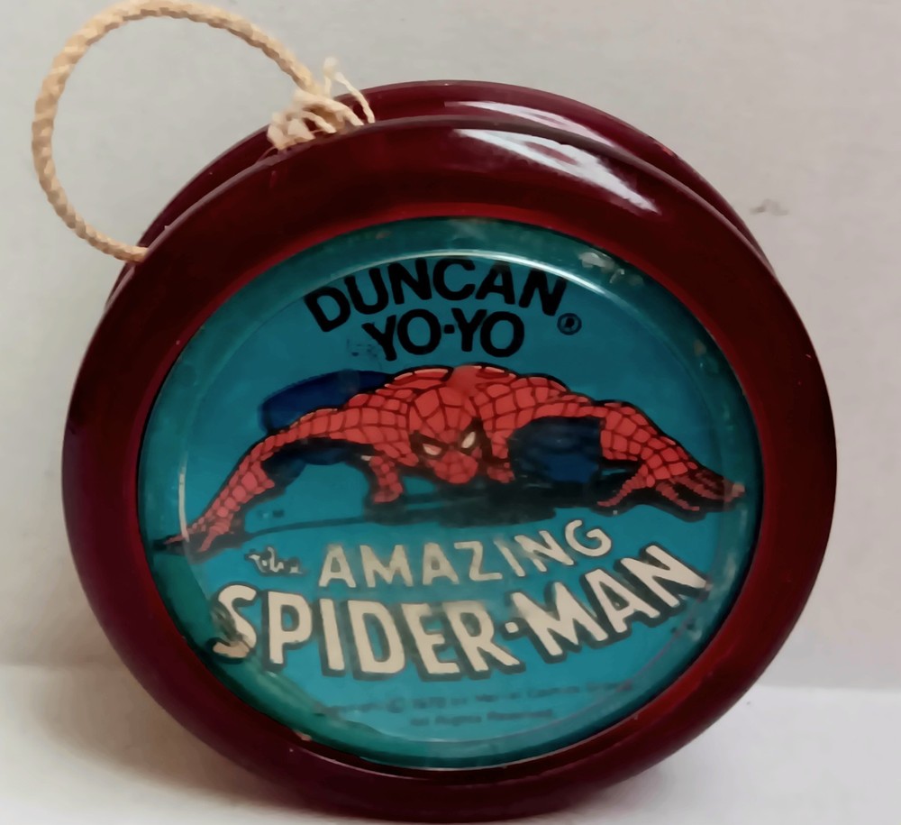 1978 SPIDERMAN DUNCAN YO-YO