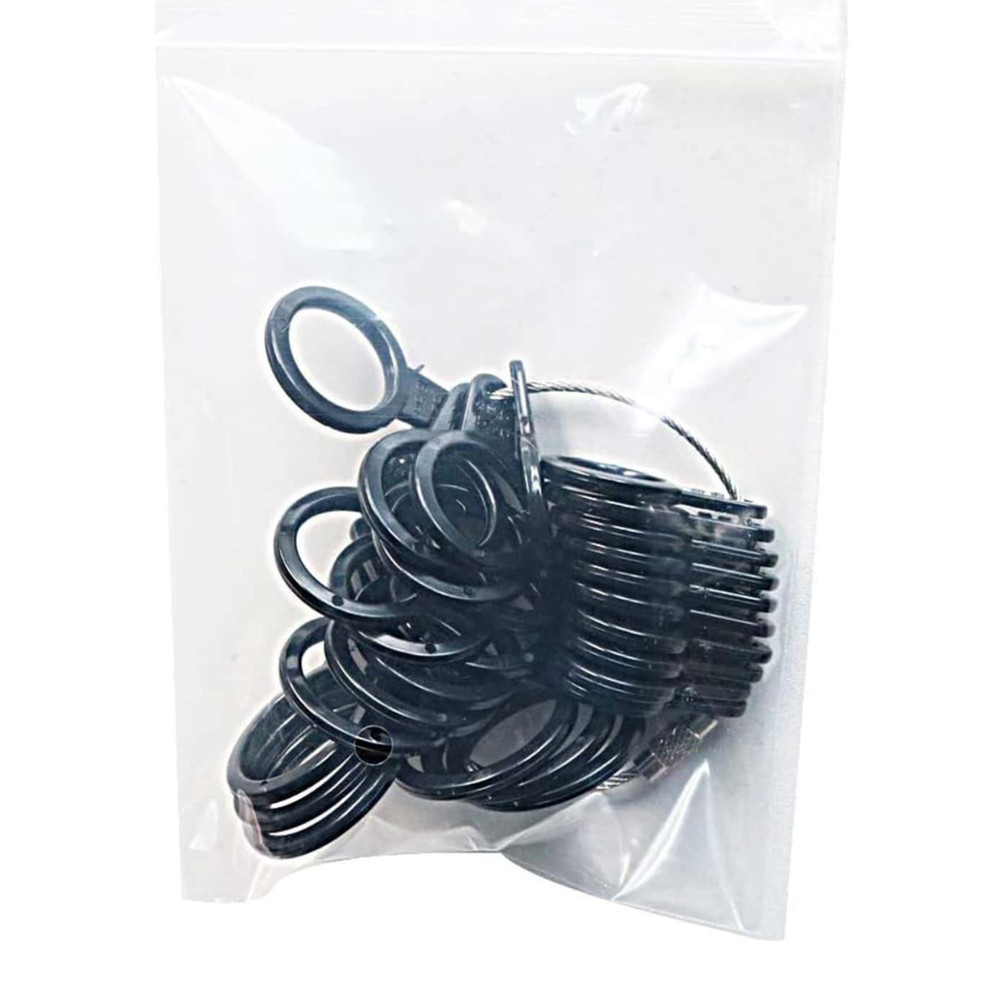 Ring Sizer Tools Adjustable Plastic Finger Measuring Gauge Accurate Sizes Kit