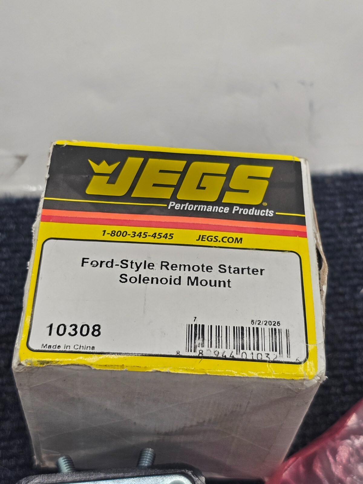 JEGS 10308 Ford-Style Remote Mount Starter Solenoid