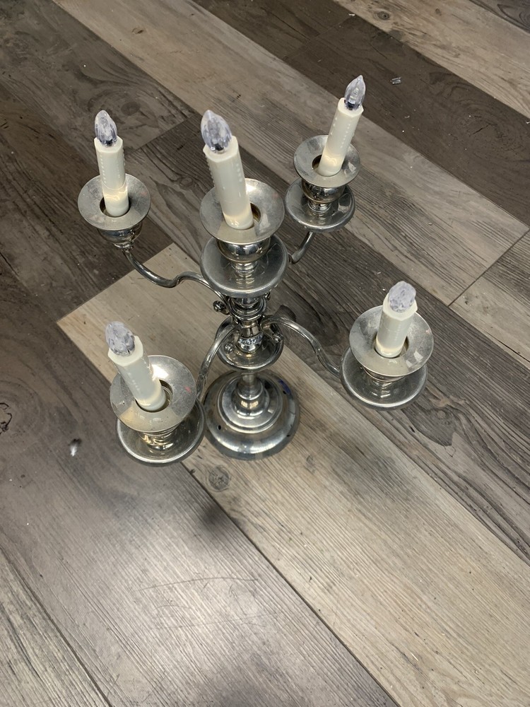 Candelabra Battery Powered With Remote Control