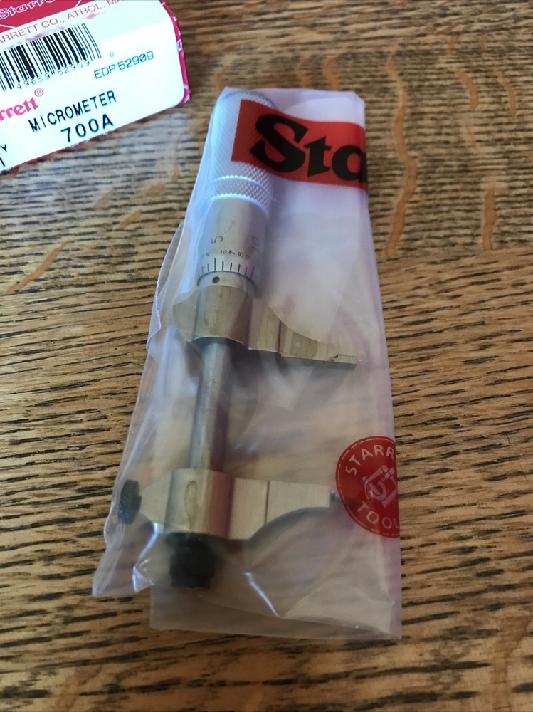 Starrett 700A Inside Micrometer Caliper NEW IN BOX
