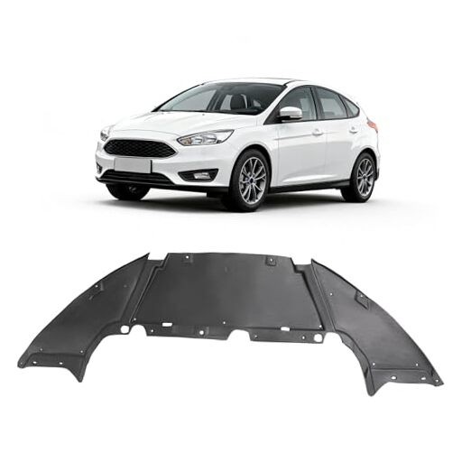 Front Lower Engine Splash Shield Compatible with 2012-2018 Ford Focus 2.0L