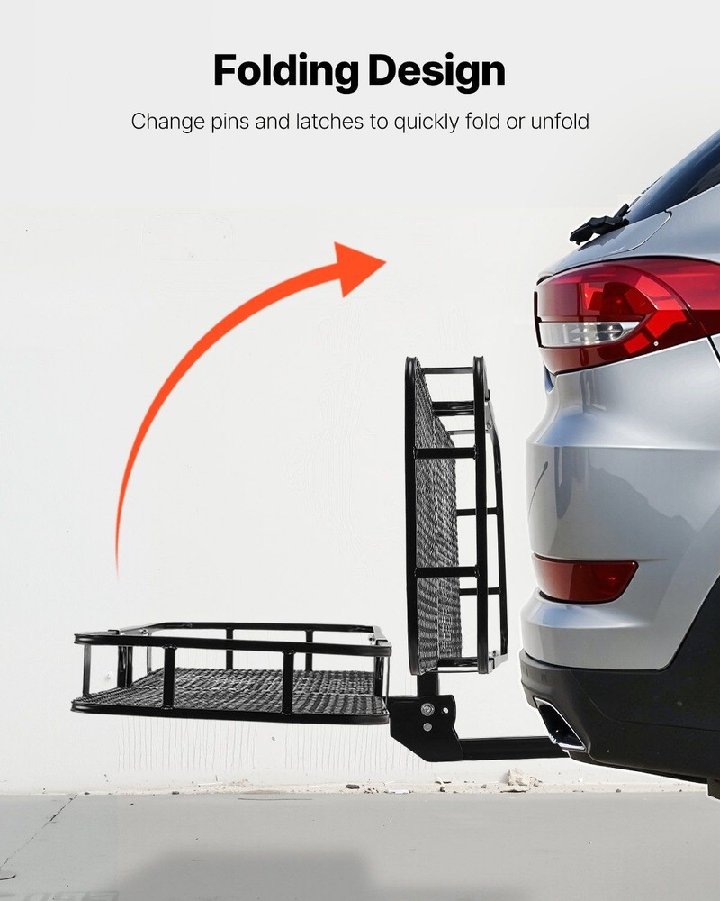 500lb 60x24x6in Enhanced Stability Cargo Frame with Quick Release