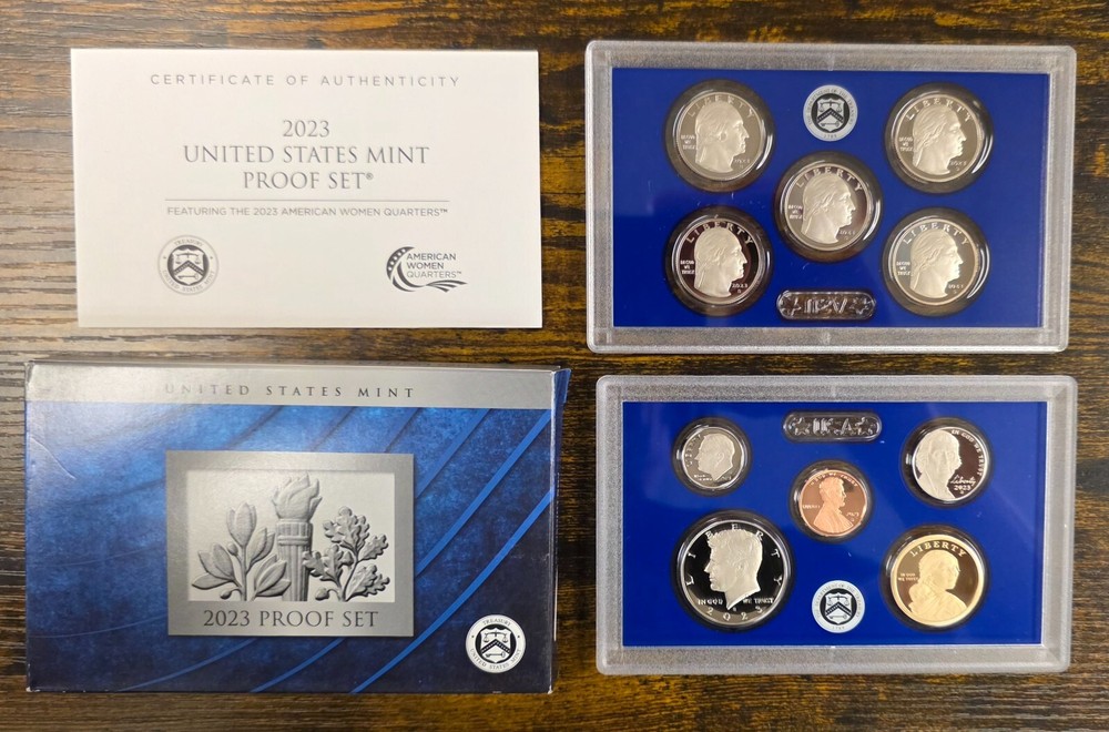 2023 Clad Proof Set - With  COA and Box