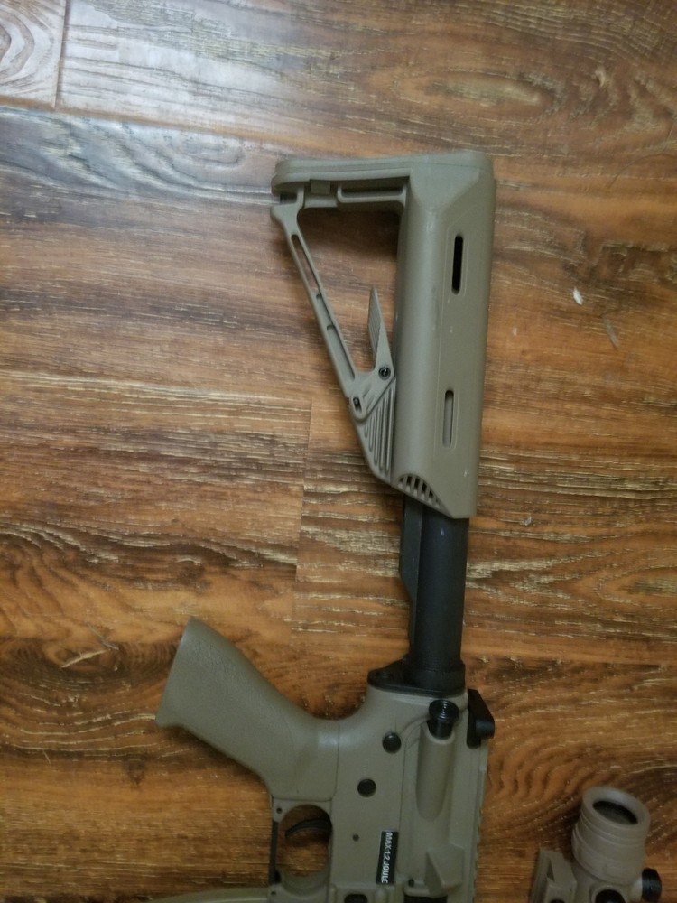 Tan Full Auto/semi Auto Airsoft Aeg