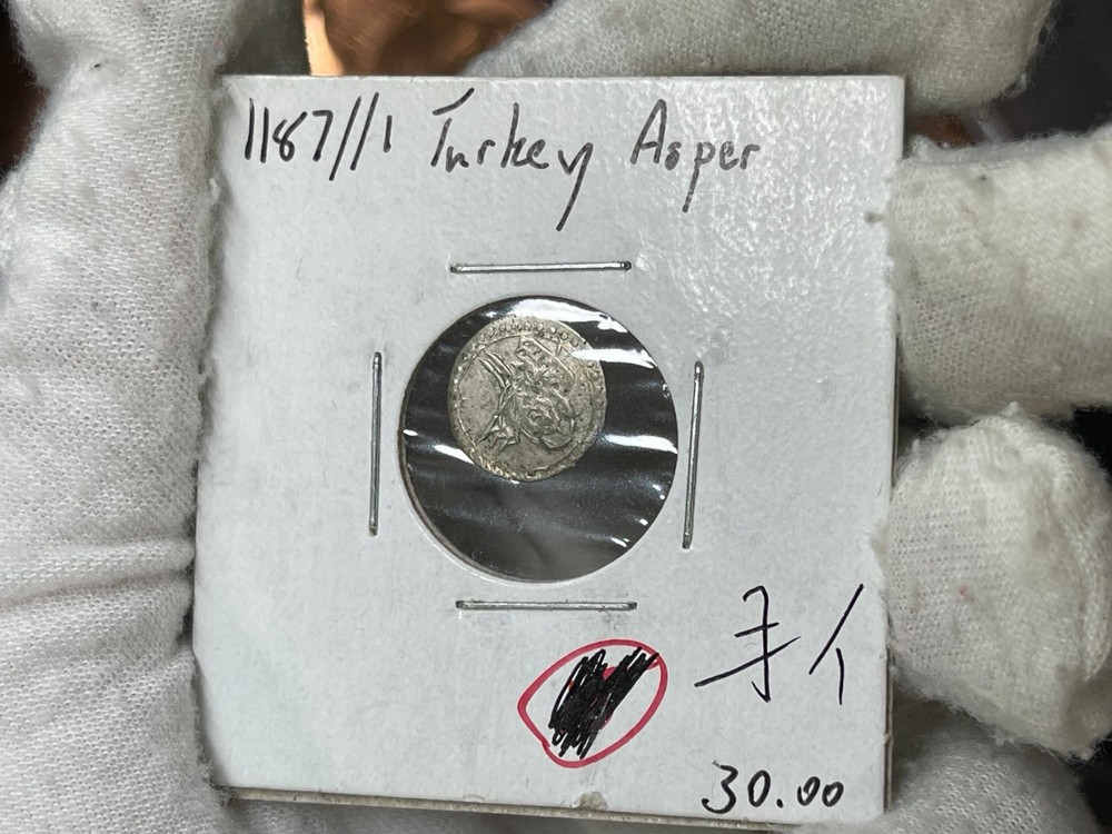 AH1187/1 Turkey Asper Coin