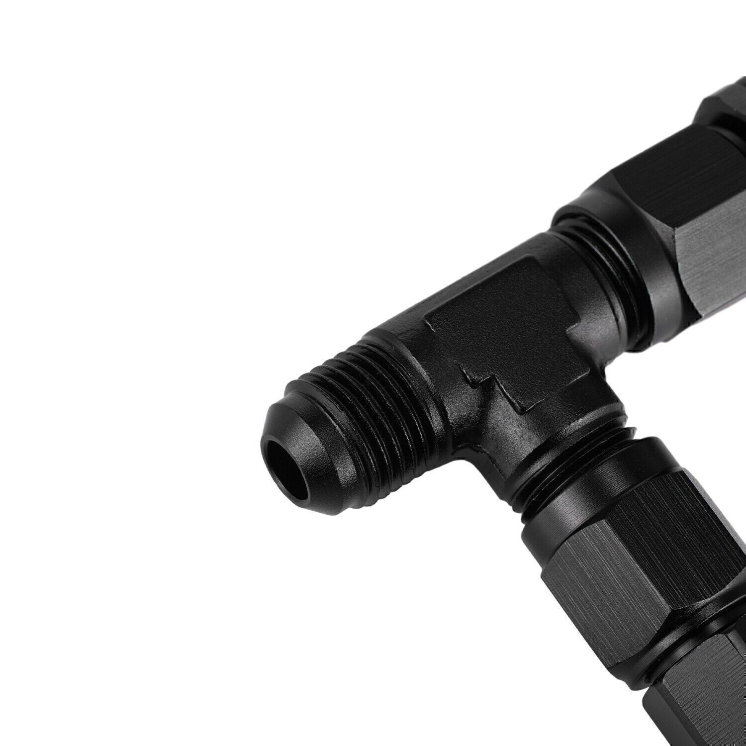 Dual Feed Carb Fuel Line Double Pumper For 4150 Holley Carburetor Braided Xfitwm